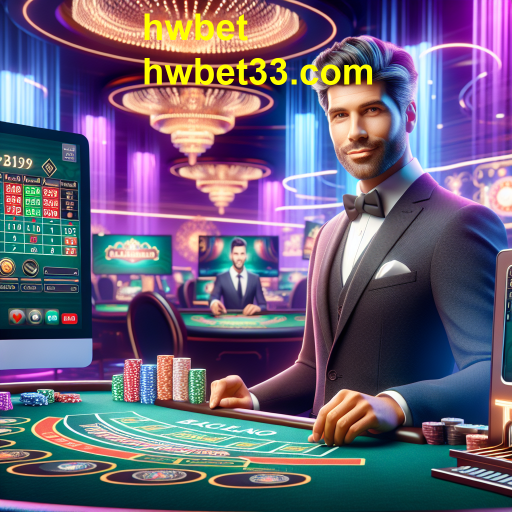 A Emoção do Cassino ao Vivo na hwbet